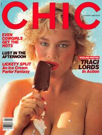 Chic January 1986 magazine back issue cover image
