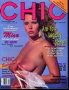 Chic April 1989 Magazine Back Copies Magizines Mags