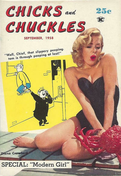Chicks and Chuckles # 19, September 1958