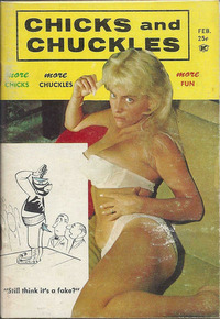 Chicks and Chuckles February 1961 magazine back issue