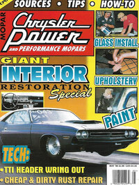 Chrysler Power May 1998 magazine back issue