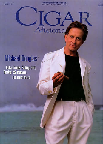 Cigar Aficionado June 1998 magazine back issue Cigar Aficionado magizine back copy 