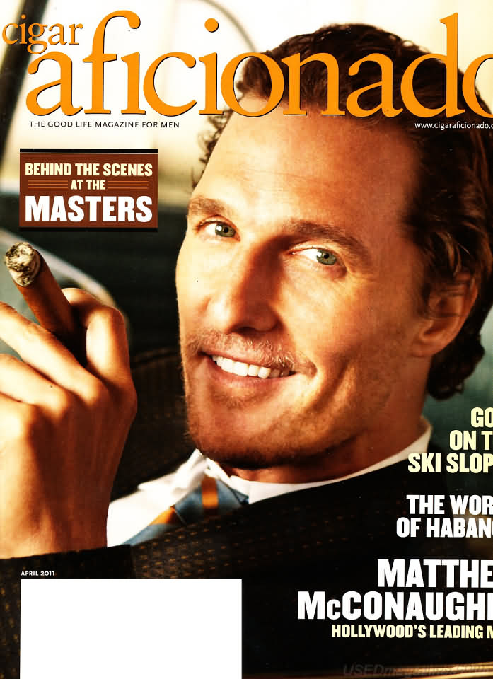 Cigar Aficionado April 2011 magazine back issue Cigar Aficionado magizine back copy 