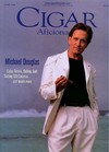 Michael Douglas magazine cover appearance Cigar Aficionado June 1998