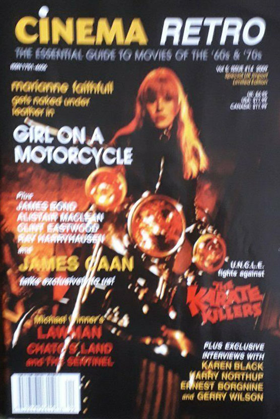 Cinema Retro # 14 magazine back issue Cinema Retro magizine back copy 