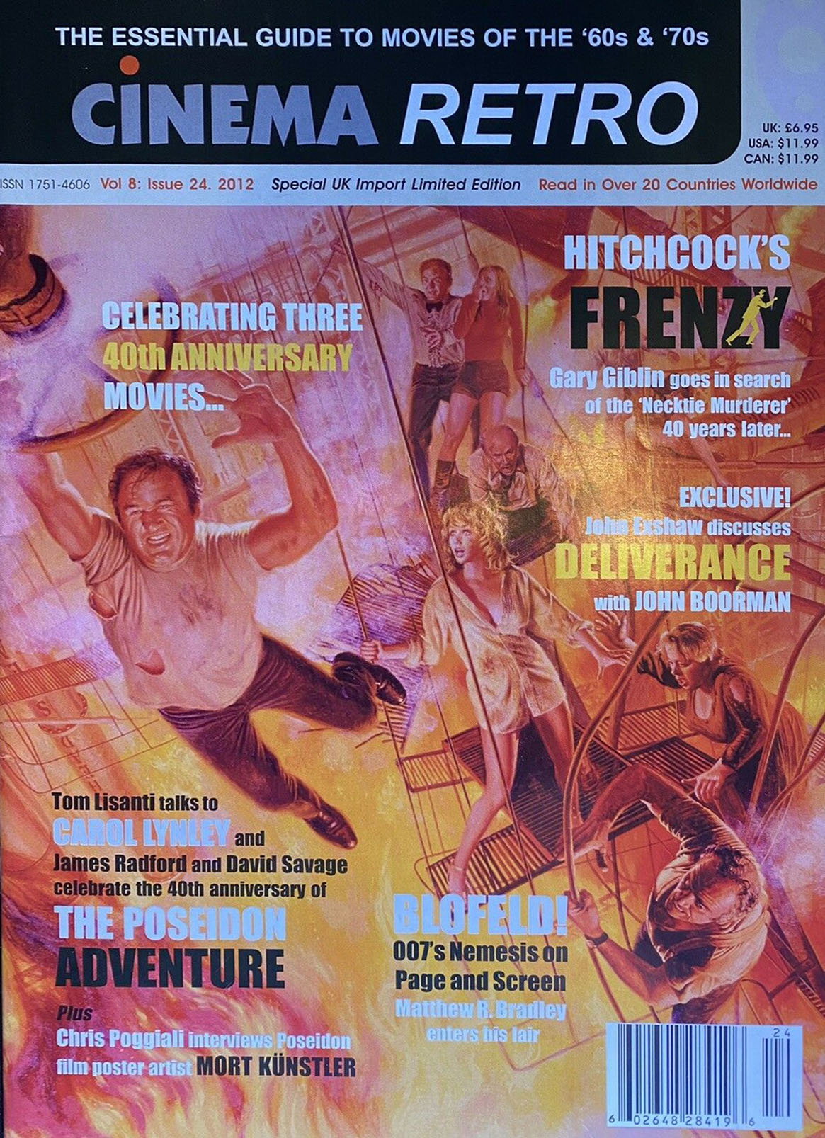 Cinema Retro # 24 magazine back issue Cinema Retro magizine back copy 
