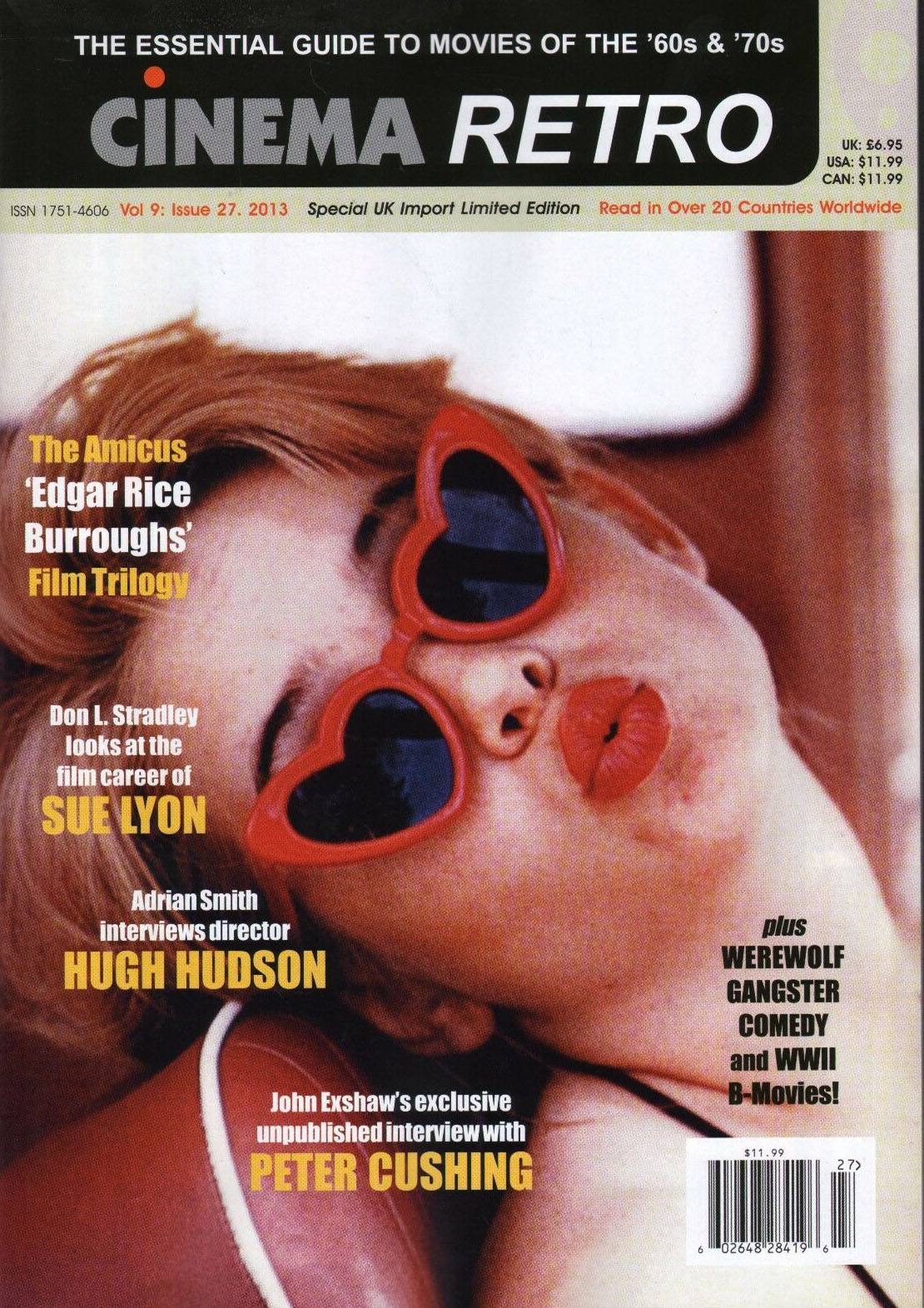 Cinema Retro # 27 magazine back issue Cinema Retro magizine back copy 