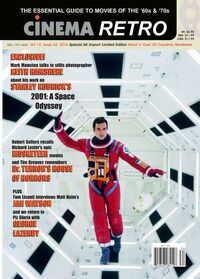 Cinema Retro # 34 Magazine Back Copies Magizines Mags