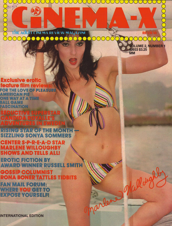 Cinema-X Review January 1981 - Vol. 2 # 1 magazine back issue Cinema-X Review magizine back copy cinema-x magazine back issues 1981 adult cinema review magazine porn star girls nude porno flicks st
