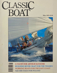 Classic Boat May 1991 magazine back issue cover image