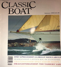 Classic Boat # 55, January 1993 magazine back issue cover image