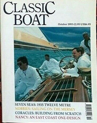 Classic Boat October 1993 Magazine Back Copies Magizines Mags