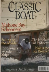 Classic Boat February 1994 magazine back issue cover image