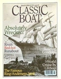 Classic Boat March 1994 magazine back issue cover image