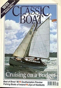 Classic Boat September 1996 magazine back issue cover image
