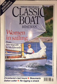 Classic Boat February 1998 magazine back issue cover image