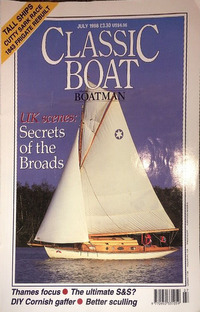 Classic Boat # 121, July 1998 magazine back issue cover image