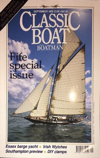Classic Boat September 1998 magazine back issue cover image