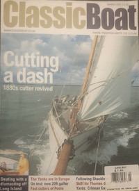 Classic Boat March 2002 magazine back issue cover image