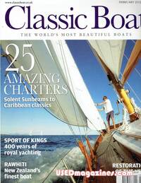 Classic Boat February 2012 Magazine Back Copies Magizines Mags