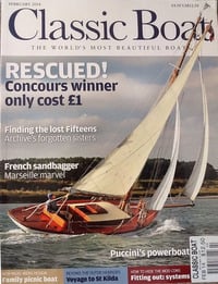 Classic Boat February 2014 magazine back issue cover image