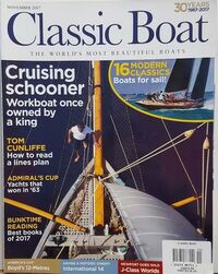 Classic Boat November 2017 magazine back issue cover image