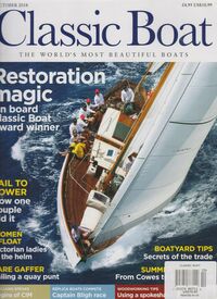 Classic Boat October 2018 magazine back issue cover image