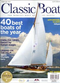 Classic Boat February 2019 magazine back issue cover image