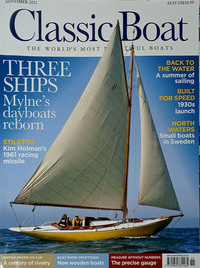 Classic Boat November 2021 magazine back issue cover image