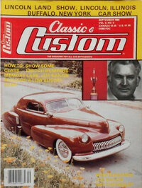 Classic & Custom September 1984 magazine back issue