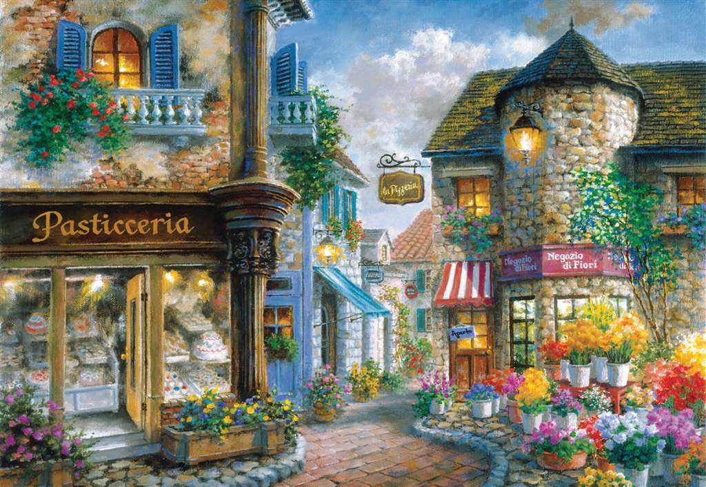 Clementoni Jigsaw Puzzle Piazza Bella puzzel item # 325306