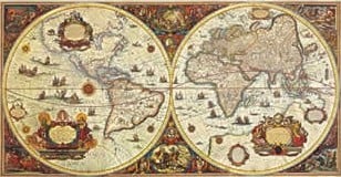 Old Map 13200 Piece Jigsaw Puzzle by Clementoni oldmapclassicpuzzel