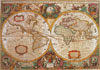 clementoni jigsaw puzzle 1000 pieces of earth old map, map puzzles and images Puzzle