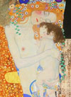 Gustav Klimt 3 ages of women art 1000 piece jigsaw puzzle by clementoni ravensburger puzzles
