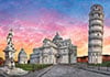 Leaning Tower of Pisa Rome Italy 1500 Piece JigsawPuzzle Clementoni puzzles italy Puzzle