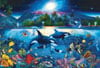 Christian Riese Lassen painting majestic kingdom under the sea 6000 Piece Jigsaw Puzzle by Clementon Puzzle