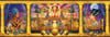 Egyptian Triptych: Panoramic, 1000 Piece Jigsaw Puzzle Made by Clementoni