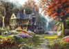 victorian garden painting by Dominic Davison 1000 Piece Jigsaw Puzzle Made by Clementoni # 39172 Puzzle