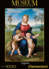 Italian Renaissance painter Raffaello Santi madonna sistine jigsaw puzzle ravensburgers' clementoni Puzzle