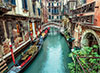 Venice Canal 1000 Piece Jigsaw Puzzle # 308903 made by Clementoni Italian Puzzle Maker Puzzle