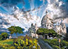 jigsaw puzzle Montmartre, Paris 1500 piece beautiful clementoi puzzle 393831 Puzzle