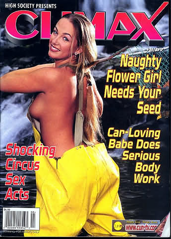 High Society Presents Climax # 8 magazine back issue High Society Presents Climax magizine back copy 