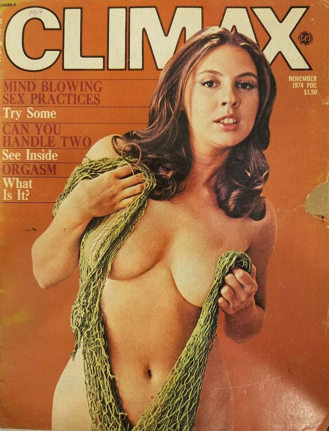 Climax November 1974 magazine back issue Climax magizine back copy 