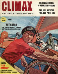 Climax January 1959 magazine back issue cover image