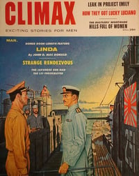 Climax March 1959 magazine back issue cover image