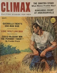 Climax September 1959 magazine back issue cover image
