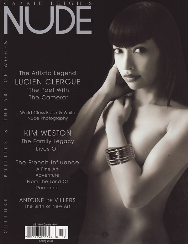 Carrie Leigh's Nude Spring 2008 magazine back issue Carrie Leigh's Nude magizine back copy carrie leigh's nude culture politics art of women nude photographs artistic photos black and white c