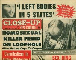 Close-Up on Crime July 1981 magazine back issue