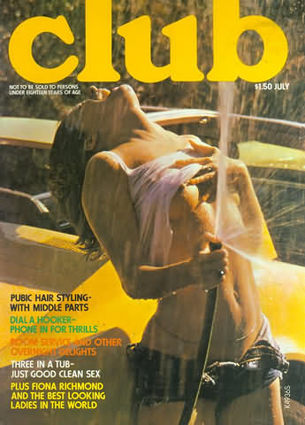 Club July 1975 magazine back issue Club magizine back copy Club July 1975 Adult Pornographic X-Rated Magazine Back Issue Published by Magna Publishing Group. Pubic Hair Styling With Middle Parts.