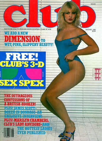 Club August 1980 magazine back issue Club magizine back copy Club August 1980 Adult Pornographic X-Rated Magazine Back Issue Published by Magna Publishing Group. Covergirl Abigail.